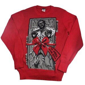 NWT Star Wars Carbon Gift Red "Ugly" Christmas Sweater Sz L Han Solo Boba Jabba